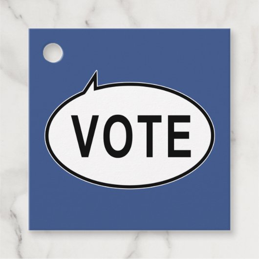 投票 – 青 フェイバータグ (正面)