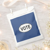 投票 – 青 フェイバーバッグ (クリップ留めされた状態)