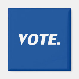 "投票"青、白 –  マグネット