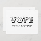 投票:It's Uper Power Postcard(スーパーパワーポストカード) ポストカード (正面/裏面)