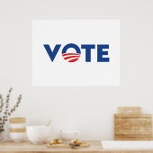 投票 – Joe Hope 2020 -バイデン氏ブルーレッド ポスター (キッチン)
