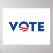 投票 – Joe Hope 2020 -バイデン氏ブルーレッド ポスター (正面)