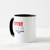 投票!Kamala Harris 2024を使って マグカップ (正面左)