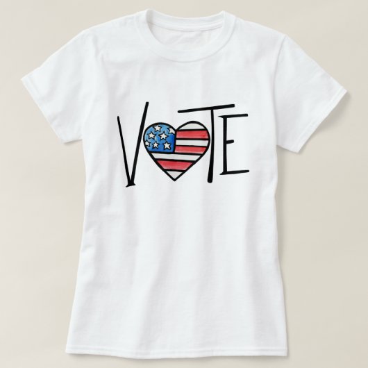 投票 Tシャツ (デザイン正面)