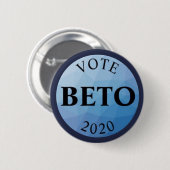 投票Beto O'Rourke 2020年 缶バッジ (正面&裏面)