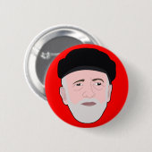 投票CorbynのバッジPinボタン 缶バッジ (正面&裏面)