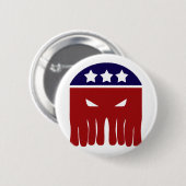 投票Cthulhu 缶バッジ (正面&裏面)