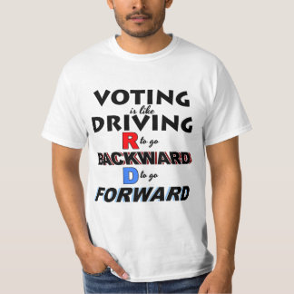 投票Dで進む Tシャツ