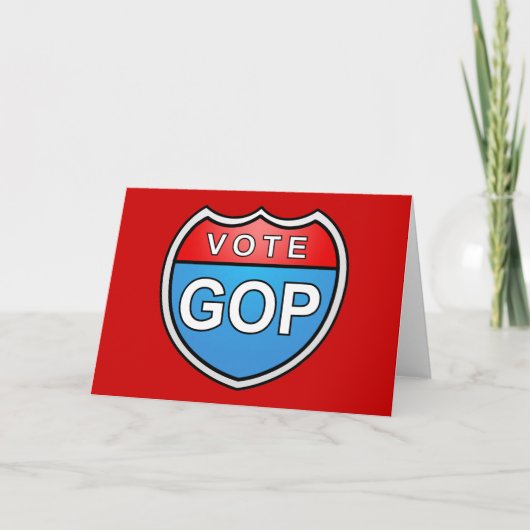 投票GOP カード (正面)
