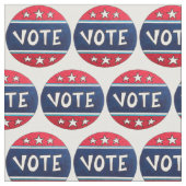投票I投票ステッカー2020選挙日USA投票 ファブリック (クローズアップ)