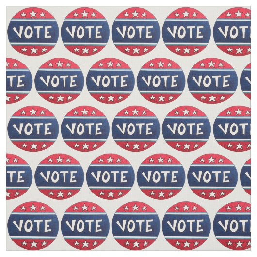 投票I投票ステッカー2020選挙日USA投票 ファブリック (見本)