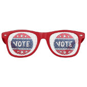 投票I投票日USA投票投票場所 レトロサングラス (正面)