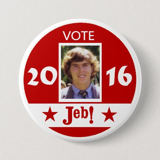 投票Jeb 2016年 缶バッジ (正面)