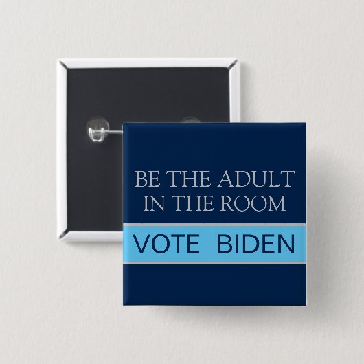 投票Kamala責任ある大人2024選挙 缶バッジ (正面&裏面)