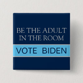 投票Kamala責任ある大人2024選挙 缶バッジ