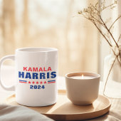 投票Kamala Harris 2024キャンペーンコーヒーマグ コーヒーマグカップ