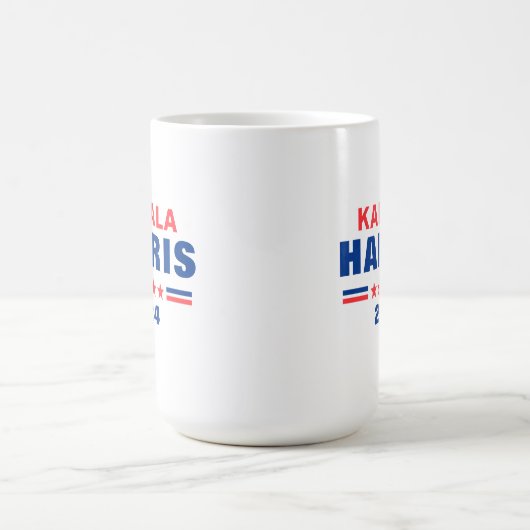 投票Kamala Harris 2024キャンペーンコーヒーマグ コーヒーマグカップ (中央)