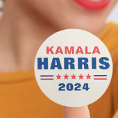 投票Kamala Harris 2024選挙ラウンドステッカー ラウンドシール