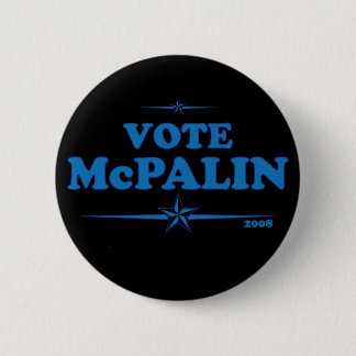 投票McPALINの従軍記章。 McCAIN PALIN 缶バッジ