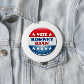 投票ROMNEY RYAN VP ROUND.png 缶バッジ (インサイチュ)