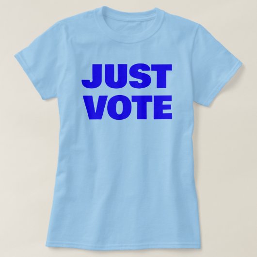投票Tシャツ Tシャツ (デザイン正面)