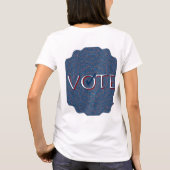 投票Tシャツ Tシャツ (裏面)
