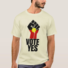 投票Yesを音声に – 投票Yesオーストラリア Tシャツ