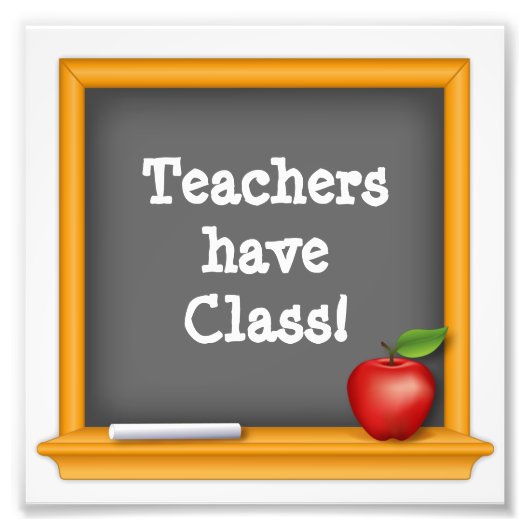 投稿する：先生はクラスを持つ フォトプリント            (正面)