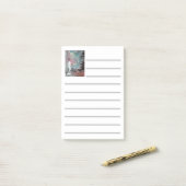 投稿。星雲の人魚と人魚 ポストイット (デスク上)