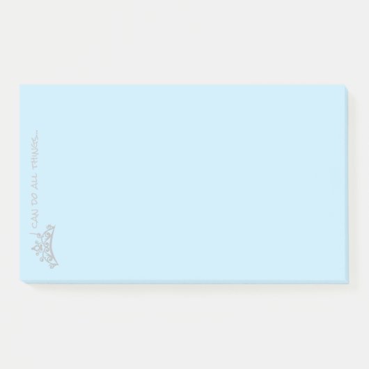 投稿Itメモショッピングリスト私は全てのことを行うことができる ポストイット (正面)