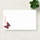 投稿Itメモショッピングリスト赤い蝶 ポストイット (オフィス)