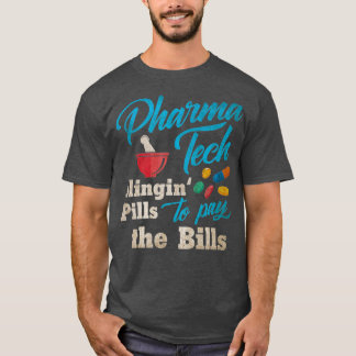 投薬してBills Pharmacy Techに支払う Tシャツ