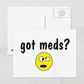 投薬はがき ポストカード (正面/裏面)