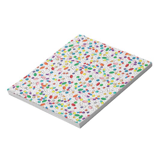 投薬ナース薬局ドクターピルデザイン ノートパッド (回転)