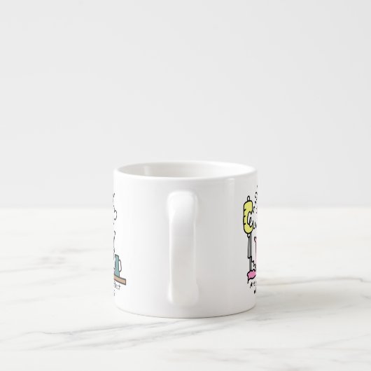 投薬副作用ユーモア エスプレッソカップ (裏面)