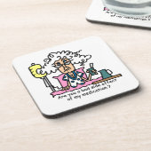 投薬副作用ユーモア コースター (左側)