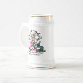 投薬副作用ユーモア ビールジョッキ (正面左)