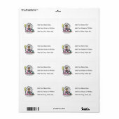 投薬副作用ユーモア ラベル (フルシート)