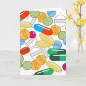 投薬 カード (黄色い花)