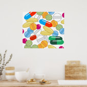 投薬 ポスター (キッチン)