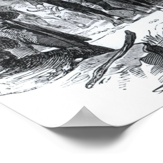 投薬 ポスター (角)