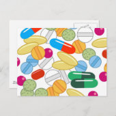 投薬 ポストカード (正面/裏面)