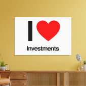 投資が大好き キャンバスプリント (インサイチュ (リビング))