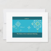 投資の会合の招待状カード 招待状 (正面)