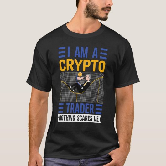投資の暗号通貨大富豪Iは地下聖堂 Tシャツ (正面)
