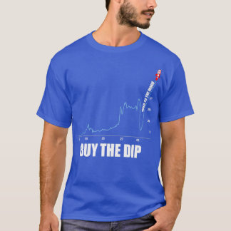 投資クリプトが月に対してThe Dip買を保持 Tシャツ