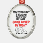 投資バンカー読ラブ メタルオーナメント (左)