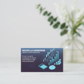 投資主 | 財務 | 株価チャート・グラフ 名刺 (スタンド正面)