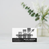 投資図 |財務 名刺 (スタンド正面)