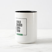 投資家のためのドリンクウェア - 株式市場ギフト ツートーンマグカップ (中央)